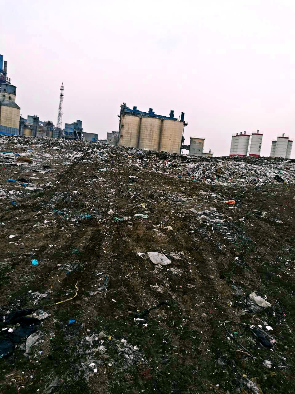 我公司开启四平市矿化垃圾处理项目