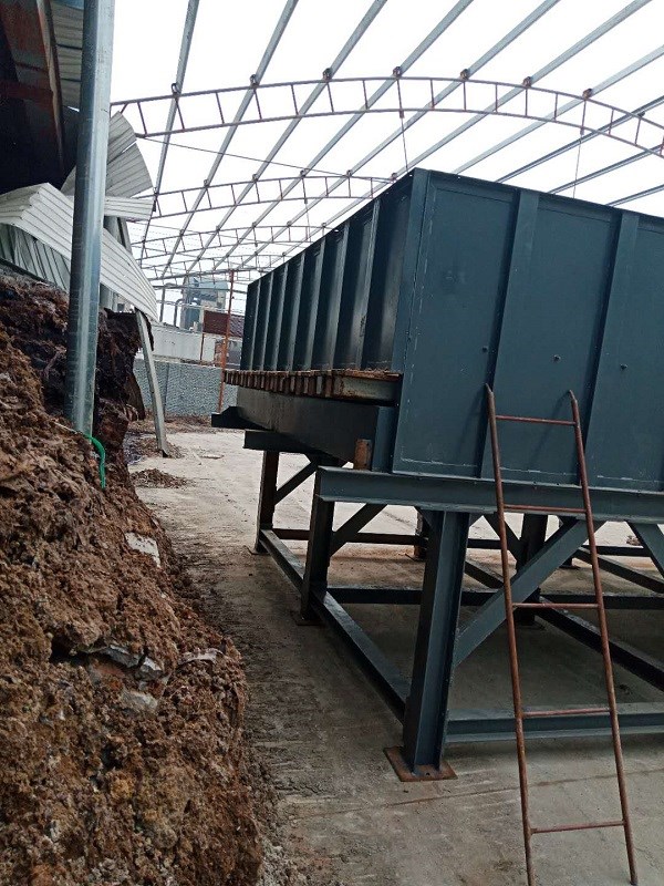 液压步进给料机成功交付